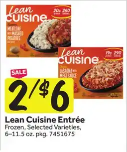 Stop&Shop Lean Cuisine Entrée offer