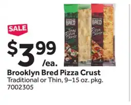 Stop&Shop Brooklyn Bred Pizza Crust offer