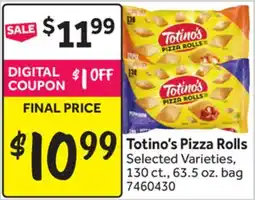 Stop&Shop Totino's Pizza Rolls offer
