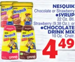 Bravo Supermarkets NESQUIK offer