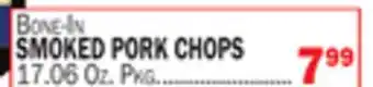 Bravo Supermarkets SMOKED PORK CHOPS offer