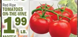 Bravo Supermarkets TOMATOES ON-THE-VINE offer