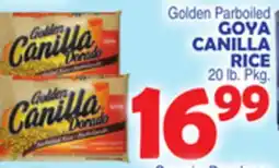 Bravo Supermarkets GOYA CANILLA RICE offer