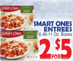 Bravo Supermarkets SMART ONES ENTREES offer