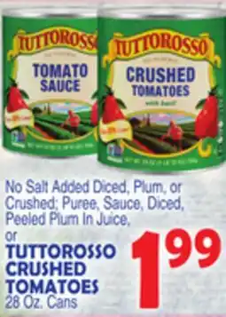 Bravo Supermarkets TUTTOROSSO CRUSHED TOMATOES offer
