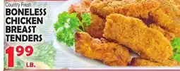 Bravo Supermarkets BONELESS CHICKEN BREAST TENDERS offer