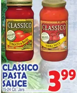Bravo Supermarkets CLASSICO PASTA SAUCE offer