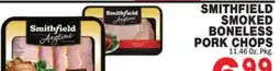 Bravo Supermarkets SMITHFIELD SMOKED BONELESS PORK CHOPS offer