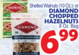 Bravo Supermarkets DIAMOND CHOPPED HAZELNUTS 8 Oz. Bag offer