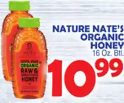 Bravo Supermarkets NATURE NATE'S ORGANIC HONEY offer