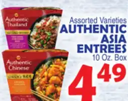 Bravo Supermarkets AUTHENTIC ASIA ENTREES offer