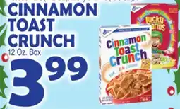 Bravo Supermarkets CINNAMON TOAST CRUNCH offer