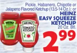 Bravo Supermarkets HEINZ EASY SQUEEZE KETCHUP offer