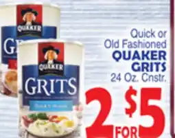 Bravo Supermarkets QUAKER GRITS offer