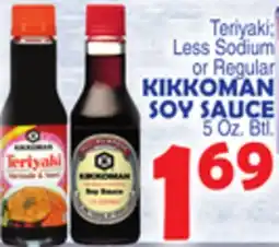 Bravo Supermarkets KIKKOMAN SOY SAUCE offer