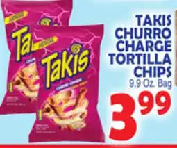 Bravo Supermarkets TAKIS CHURRO CHARGE TORTILLA CHIPS offer