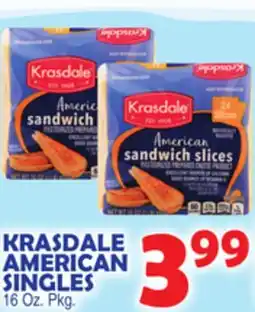 Bravo Supermarkets KRASDALE AMERICAN SINGLES offer