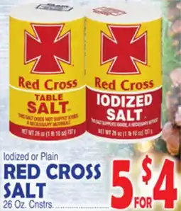Bravo Supermarkets RED CROSS SALT offer