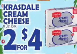 Bravo Supermarkets KRASDALE CREAM CHEESE offer