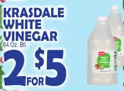 Bravo Supermarkets KRASDALE WHITE VINEGAR offer