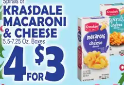 Bravo Supermarkets KRASDALE MACARONI & CHEESE offer
