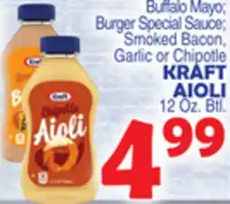 Bravo Supermarkets KRAFT AIOLI offer