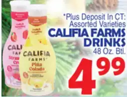Bravo Supermarkets CALIFIA FARMS DRINKS offer