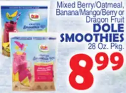 Bravo Supermarkets DOLE SMOOTHIES offer