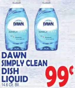 Bravo Supermarkets DAWN SIMPLY CLEAN DISH offer