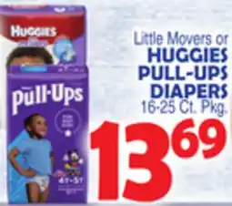 Bravo Supermarkets HUGGIES PULL-UPS DIAPERS offer