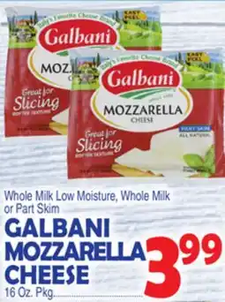 Bravo Supermarkets GALBANI MOZZARELLA CHEESE offer