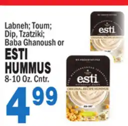 Bravo Supermarkets ESTI HUMMUS offer