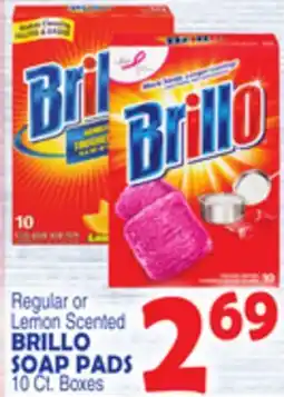Bravo Supermarkets BRILLO SOAP PADS offer