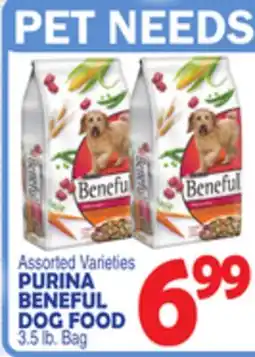 Bravo Supermarkets PURINA BENEFUL DOG FOOD offer