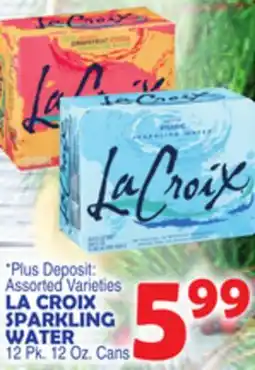 Bravo Supermarkets LA CROIX SPARKLING WATER offer