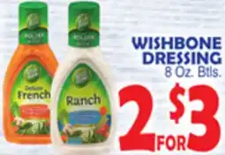 Bravo Supermarkets WISHBONE DRESSING offer