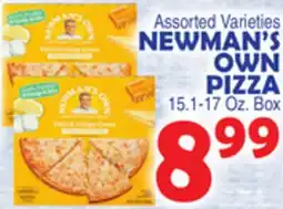 Bravo Supermarkets NEWMAN'S OWN PIZZA offer
