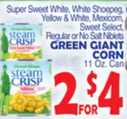 Bravo Supermarkets GREEN GIANT CORN offer