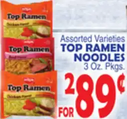 Bravo Supermarkets TOP RAMEN NOODLES offer
