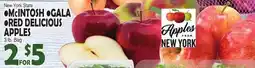 Bravo Supermarkets •MccINTOSH •GALA • RED DELICIOUS APPLES offer