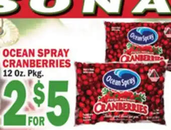 Bravo Supermarkets OCEAN SPRAY CRANBERRIES offer