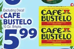 Bravo Supermarkets CAFE BUSTELO offer