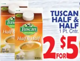 Bravo Supermarkets TUSCAN HALF & HALF offer