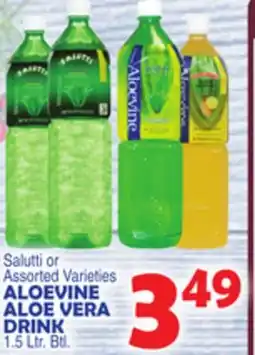 Bravo Supermarkets ALOEVINE ALOE VERA DRINK offer