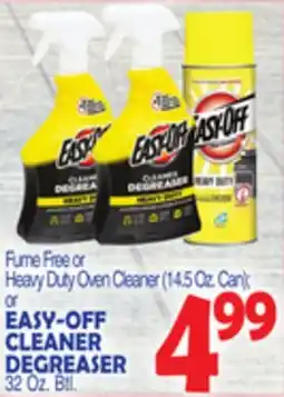 Bravo Supermarkets EASY-OFF CLEANER DEGREASER 32 Oz. Btl offer