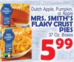 Bravo Supermarkets MRS. SMITH'S FLAKY CRUST PIES offer