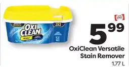 Weis Markets OxiClean Versatile Stain Remover offer