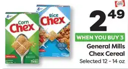 Weis Markets General Mills Chex Cereal offer