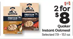 Weis Markets Quaker Instant Oatmeal offer