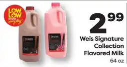 Weis Markets Weis Signature Collection Flavored Milk offer